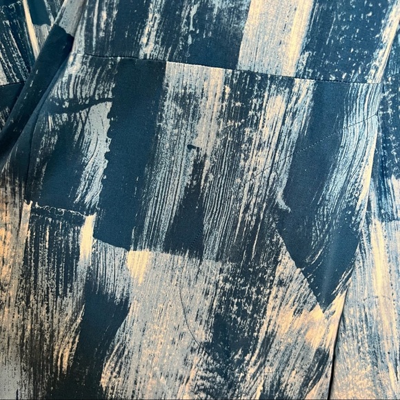 LOGO by Lori Goldstein Rayon 230 Petite Duster w/ Chiffon Hem size XS - Picture 3 of 8